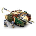 Sluban Army N38-B0858 Maskovaný obrnený tank, 3, hračky