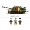Hračka Sluban Army N38-B0858 Maskovaný obrnený tank, 1