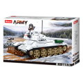 Hračka Sluban Bitka o Budapešť M38-B0978 Biely tank T-34/85, 2
