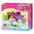 Sluban Girls Dream M38-B0800B Kuchyňa, 1, hračky