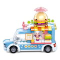 Sluban Girls Dream M38-B0993B Pojazdná predajňa hamburgerov, 2, hračky pre deti