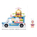 Sluban Girls Dream M38-B0993B Pojazdná predajňa hamburgerov, 1, hračky pre deti