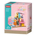 Sluban Girls Dream Mini Handcraft M38-B1016D Spálňa, 2, hračky pre deti