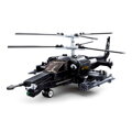 Hračka Sluban Model Bricks M38-B0752 Bojový vrtuľník Ka-50 Black Shark, 3