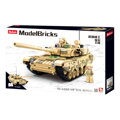 Hračka Sluban Model Bricks M38-B0790 Hlavný Bojový tank Typ 99A, 3