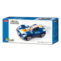Hračka Sluban Power Bricks M38-B0801D Naťahovacie auto modrý športiak, 1