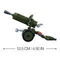 Sluban WWII M38-B0678A 4into1 Protitankový kanón, 3, hračky