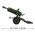 Hračka Sluban WWII M38-B0678A 4into1 Protitankový kanón, 3