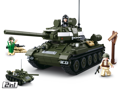 Sluban WWII M38-B0689 Sovietsky tank T-34/85 2v1, 2, hračky