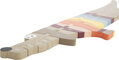Hračka Puzzle písmená Jazvečík, 4