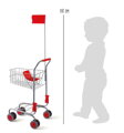 Small Foot Nákupný vozík strieborný, 3, hračky pre deti