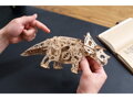 Hračka Ugears 3D drevené mechanické puzzle Triceratops, 4