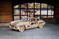 Hračka Ugears 3D drevené mechanické puzzle Auto Winged Sports Coupe, 7