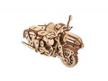 Hračka Ugears 3D drevené mechanické puzzle Harry Potter Hagridova lietajúca motorka, 2
