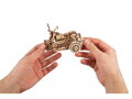 Hračka Ugears 3D drevené mechanické puzzle Harry Potter Hagridova lietajúca motorka, 1