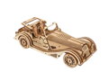 Hračka Ugears 3D drevené mechanické puzzle Športové auto Rapid Mouse, 3