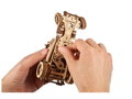 Hračka Ugears 3D drevené mechanické puzzle The Hot Rod Furious, 6