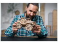 Hračka Ugears 3D drevené mechanické puzzle Tracked Off-Road Vehicle, 4