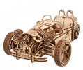 Hračka Ugears 3D drevené mechanické puzzle Trojkolesový UGR-S, 7
