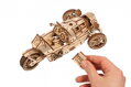 Hračka Ugears 3D drevené mechanické puzzle Trojkolesový UGR-S, 5