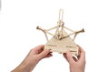 Hračka Ugears 3D mechanické puzzle - Arithmetic kit 117 ks, 1