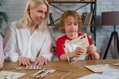 Hračka Ugears 3D mechanické puzzle - Arithmetic kit 117 ks, 4