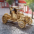 Hračka Ugears 3D mechanické puzzle - Historický automobil UGR-T 337 ks, 9