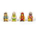 Hračka Bigjigs Rail Drevená vláčikodráha Divoký západ 62 dielov, 5