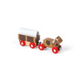 Hračka Bigjigs Rail Drevená vláčikodráha Divoký západ 62 dielov, 4