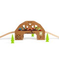 Hračka Bigjigs Rail Drevený padajúci most, 1