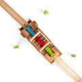 Hračka Bigjigs Rail Drevený padajúci most, 2