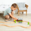 Hračka Bigjigs Rail Stodola na koľajniciach, 6