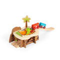 Hračka Bigjigs Rail Tunel lávová jama, 2