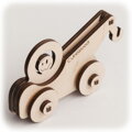 Hračka Drevené 3D puzzle Odťahovka, 1