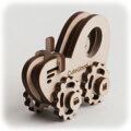 Hračka Drevené 3D puzzle Traktor, 1
