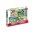 Hračka Dino Puzzle Mickey a Minnie Športovci 3x55 dielikov, 1