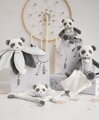 Hračka Doudou Darčeková sada - Plyšová panda s dečkou 20 cm, 6