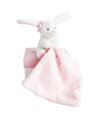 Doudou Darčeková sada ružová - Králiček s mojkáčikom 10 cm