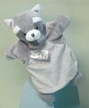 Hračka Doudou Plyšová maňuška Mýval 25 cm, 1