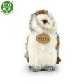 Hračka Plyšová sova pálená 17 cm ECO-FRIENDLY, 1