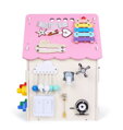 Hračka 2Kids Toys Activity board Domček ružový, 5