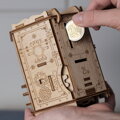 Hračka 3D drevená mechanická skladačka hlavolamu Fort Knox Pro, 15