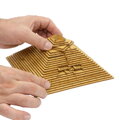 Hračka 3D drevená mechanická skladačka hlavolamu Pyramída, 14
