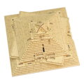 Hračka 3D drevená mechanická skladačka hlavolamu Pyramída, 4