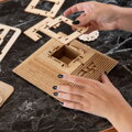 Hračka 3D drevená mechanická skladačka hlavolamu Pyramída, 11