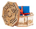 Hračka 3D drevená skladačka Secret Box, 8