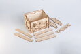 Hračka 3D drevená skladačka Secret Treasure Box, 6
