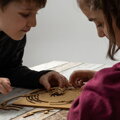 Hračka Drevené puzzle Labyrint, 2