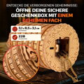 Hračka Drevený hlavolam Cryptex, 20