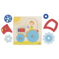 Puzzle Vkladacie puzzle Zostav si traktor